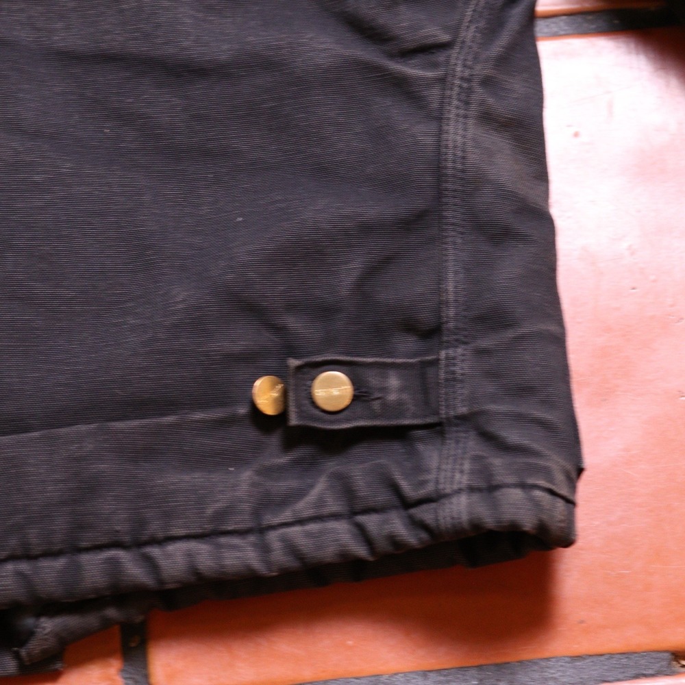 Vintage Carhartt Detroit Arctic Jacket Size Medium USA Made Faded Distressed - Picture 14 of 16